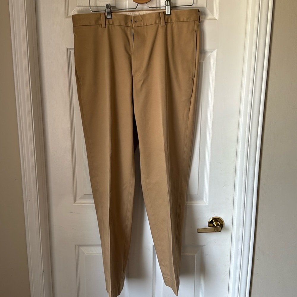 Brooks Brothers 346 Cotton Flat Front Pants